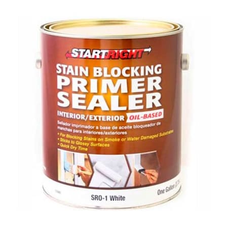 General Paint Start Right Interior/Exterior Stain Blocking Primer/Sealer, Gallon - 133283